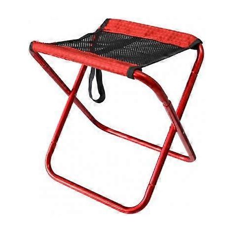 Tabouret pliant multifonctionnel, flexible, confortable et portable, idéal pour les pique-niques en extérieur, le camping et la pêche. Chaise pliante.