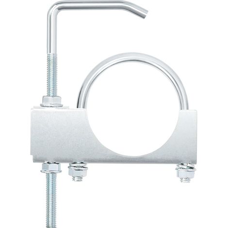 pince d'échappement universelle de 7,6 cm avec suspension, robuste et universel pour tuyau d'échappement de voiture et camion de 7,6 cm (3 Pouces) (1/5)