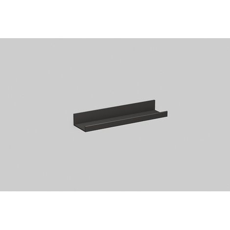 Alape Duschablage aluminium 400.S für Dusche, mattschwarz 8270000981