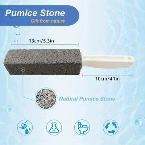 Bâtonnet de nettoyage en pierre ponce (lot de 1) — Élimine efficacement le calcaire et les traces d'eau dure.