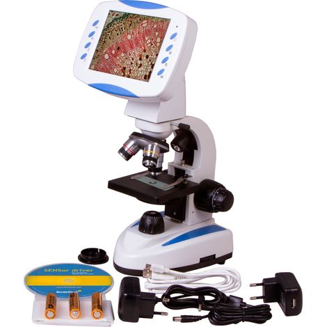Microscopio digital Levenhuk D80L LCD (1/5)