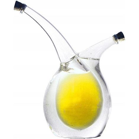 Paderno Botella elegante 200 ml en vidrio transparente
