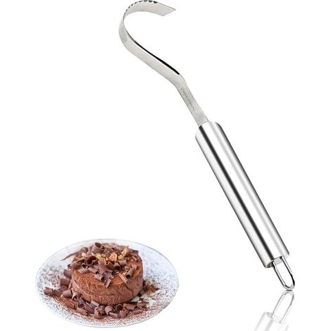 Grattugia per cioccolato, burro e formaggio grattugia per cioccolato grattugia per burro in acciaio inox per la cucina e la pasticceria. (1/5)