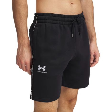 Short Under Armour Icon Fleece à bandes pour homme, taille L (1/5)