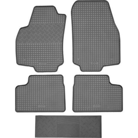 RIGUM 901900 Fußmatten + 900101 Abdeckung - Opel Astra III H Limousine / Kombi / Schrägheck von 2005-2010, OP Front - MONTIERT