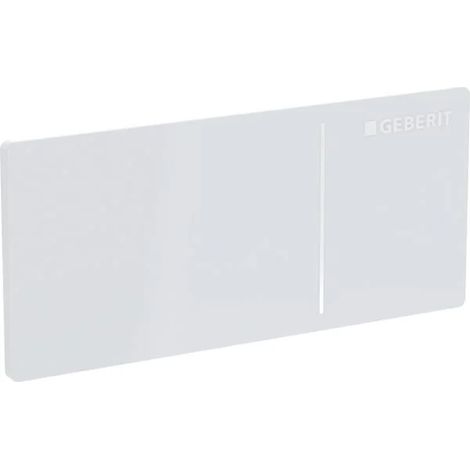 Geberit Placa de accionamiento para accionamiento a distancia tipo 70: blanco, 242957SI1