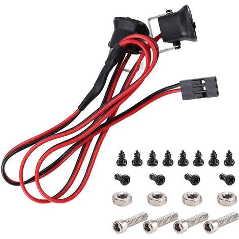 Gelbe LED-Scheinwerfer für 1/10 RC-Crawler (1/5)