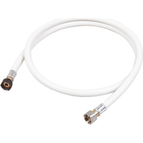Flexible caoutchouc pour gaz Butane/Propane - Longueur 1 mètre - Raccords écrou tournant 20/150 et 15/21 - Durée de vie 10 ans - Idéal pour appareils à gaz (1/3)