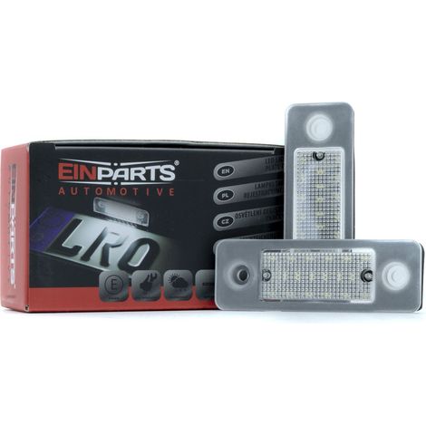 Luci targa a LED 6000K bianco freddo 12V CANBUS per Volvo C30 2008-2013 (1/5)