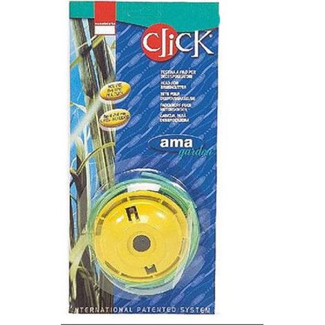 TESTINA PER DECESPUGLIATORE UNIVERSALE 3 FILI RICAMBIO CLICK (18240)