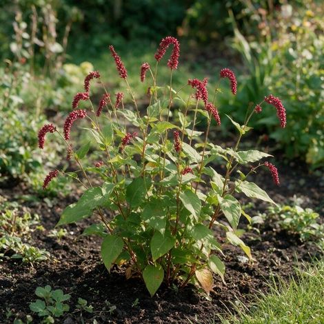 Persicaire amplexicaulis Dark Red 20cm Godet 9cm - Persicaria (1/4)