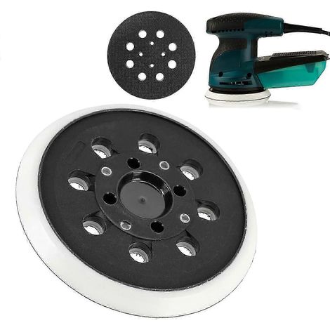 Plateau de ponçage de 125 mm pour ponceuse orbitale Bosch PEX 300 AE 400 AE (1/5)
