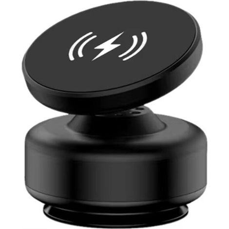 Supporto telefono portatile auto aspirazione sottovuoto rotazione 360 ricarica magnetica senza fili per telefono portatile