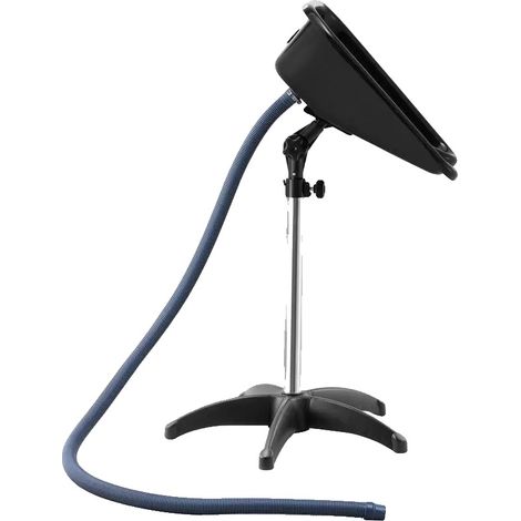 Lavabo per capelli, altezza regolabile, design mobile, verde militare (1/2)