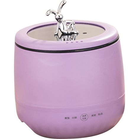 [Reiskocher] Intelligenter Mini-Multifunktions-Reiskocher (1,8 l) aus antihaftbeschichtetem Kunststoff für Getreide, Suppen, Brei und Eintöpfe (2 Personen)