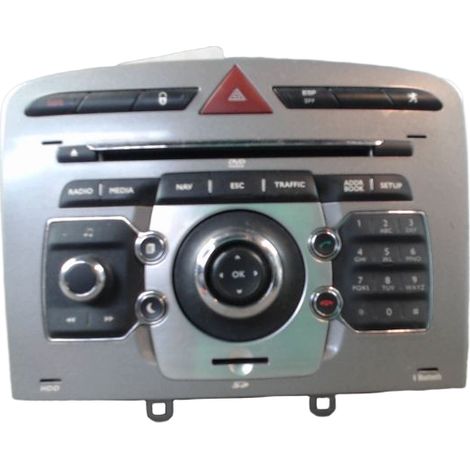 [PRODUIT D'OCCASION] Autoradio PEUGEOT 308 2009- ♻️ Ref Oe. 98045605zd - Garantie à vie (1/3)