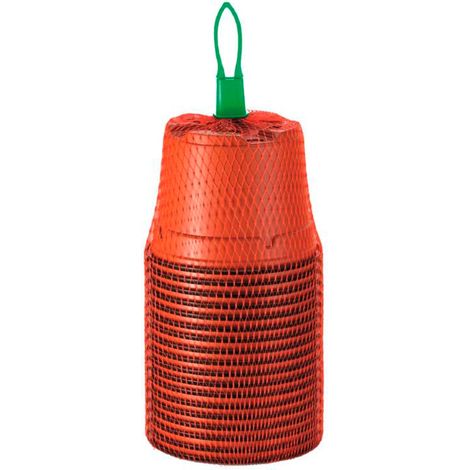 Pack de 18 Macetas de Color Terracota. Di�metro 9 Cm