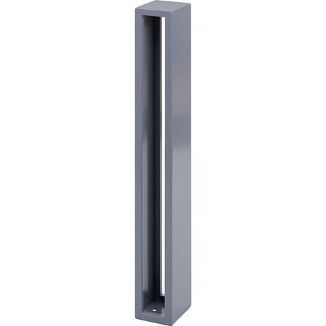 Supporto portabiciclette rastrelliera per biciclette HHG-307 acciaio zincato verniciato a polvere grigio