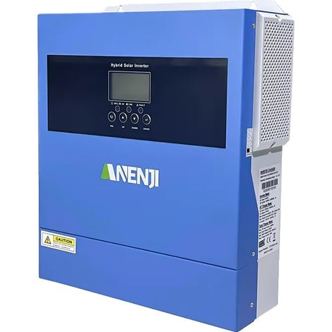 Inversor solar híbrido, tecnología MPPT, salida de onda sinusoidal pura, ANJ-4000W-24V-WIFI, 220-240V, 24V o 48V (1/2)