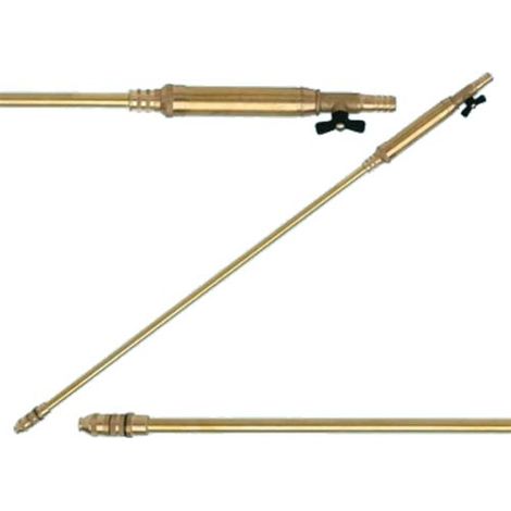Lancia Completa In Ottone Per Pompe Irroratrici Lunghezza Cm.40