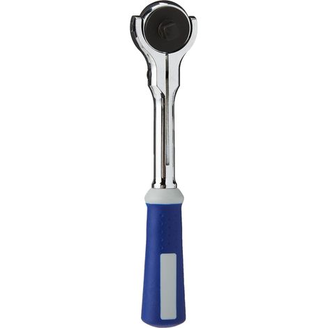 Expert 1/4" Swivel-Head Reversible Ratchet 72-Tooth, 150.5mm Bi-Material Soft-Grip (1/3)
