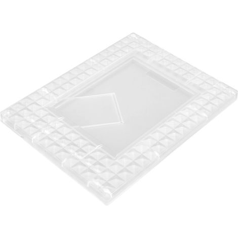 Cadre photo décoratif sur pied de 7,6 cm (3 pouces) pour photos Instax Mini 12, 11, 9, 8 et 7 pouces (transparent). (1/5)