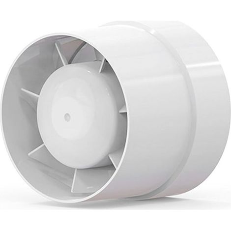 Ikodm – 100-mm-Abluftventilator – Luftdurchsatz 130 m³/h – Leistungsaufnahme 12 W – Geräuschpegel 34–40 dB – Für Bad und Küche (1/5)