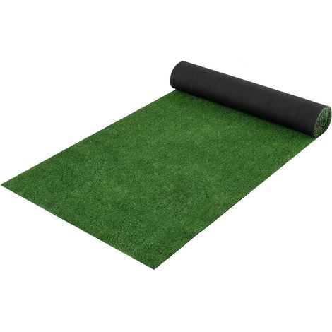 Artificial Turf Rug 5x1 M, Low 7 mm Pile, Drainage Holes