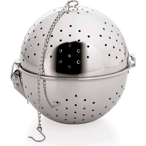 Boule de riz, Ø 14 cm, perforation Ø 2,5 mm, acier chrome-nickel
