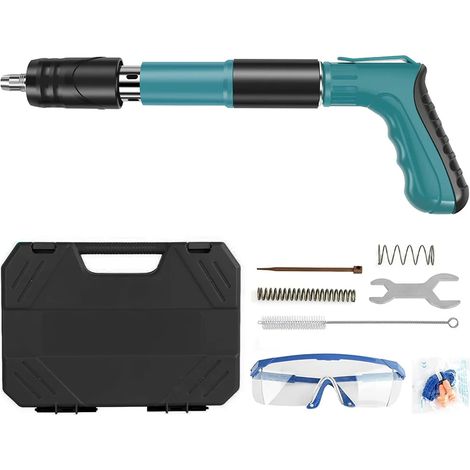 Kit d'outils à clous pour béton en acier inoxydable et aluminium (1/2)