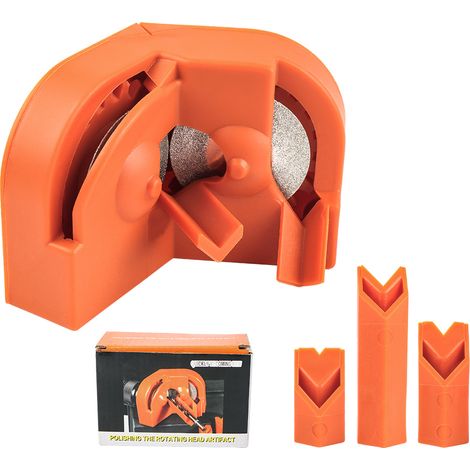 Meuleuse portable orange pour forets hélicoïdaux 2-16 mm, support de montage pour forets