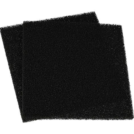 vhbw 2x Filtro compatibile con Toolcraft ZD-153A, ZD-153 aspiratore di fumi di saldatura - pannello filtrante