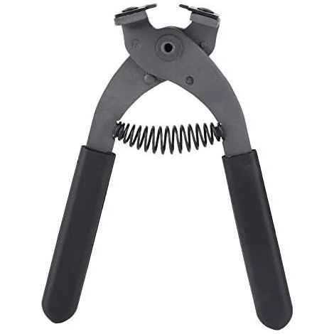 Lochwerkzeug für Leder, Lochwerkzeuge aus Kohlenstoffstahl für Lederhandwerk [4 mm - 2 Zähne]