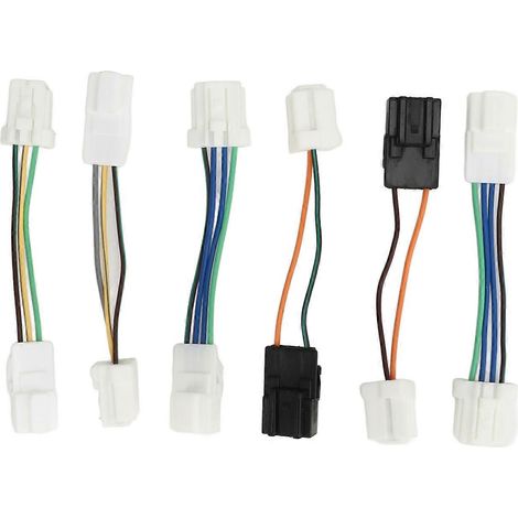 Faisceau adaptateur de feu arrière en lot de 6 pièces, haute performance, prêt à l'emploi, pour 240SX PnP S13 Kouki 1989-1993 (1/4)