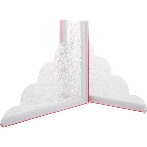 2-teiliges Dusch-Spritzschutz-Set, transparente Eckbarriere, Überlaufschutz für Badezimmer