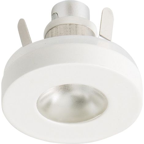 Encastré BALI LED 5 rond fixe blanc 3000K 1,2W IP54 - EUROPOLE - 461510 (1/3)