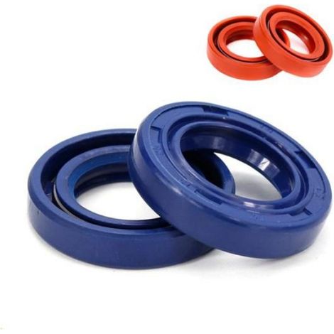 Joint D Huile Tronçonneuse - Caoutchouc - Compatible MS170 MS180 - 15 x 25 x 5 mm - Marron - Lot de 10 (1/5)