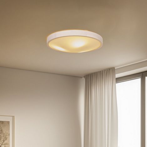 [GEBRAUCHT] B-Ware Envostar Kris Deckenleuchte Lampe Led Decke ø 47,5 Cm Weiß Modernes Licht Deko