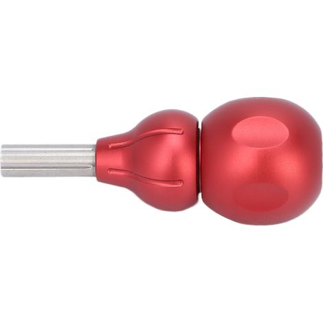 Poignée de machine à tatouage en forme de gourde, cartouche 32mm pour machine à bobine, rouge - Facile à utiliser (1/5)