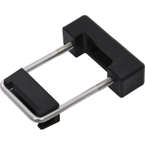 vidaXL U Connector with Plastic for Fence Post 60x40 mm 25 Sets (1/3)