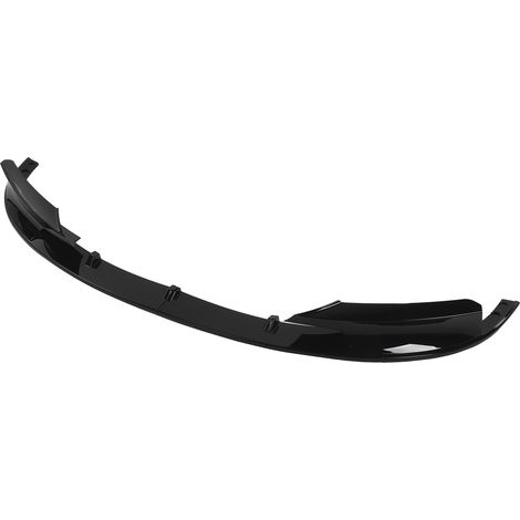 2-teiliger Frontstoßstangen-Splitter-Lippen-Bodykit-Deflektor passend für 3er BMW F30 F35 (2012–2018), glänzend schwarz (1/5)