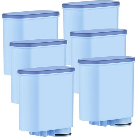 Lot de 4 filtres à eau pour machine à café Philips AquaClean CA6903/10 CA6903/22 - Compatible avec les machines à café Saeco Philips LatteGo - Sans BPA - Sans calcaire - Améliore le goût (6) (1/5)