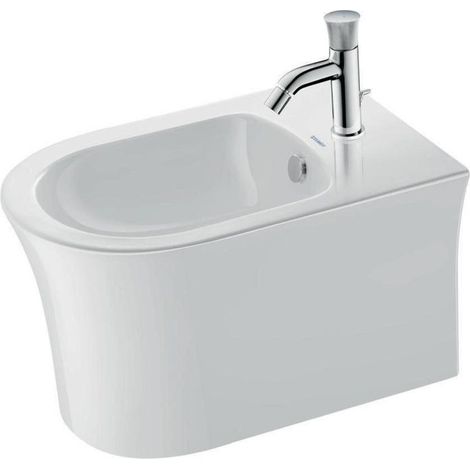 Duravit White Tulip Wand Bidet 370x540mm, 2293150000 (1/5)