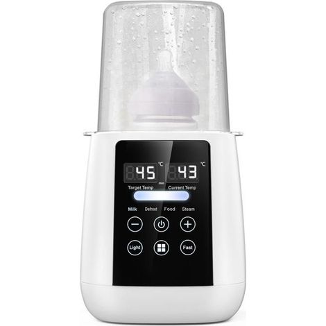 Chauffe-Biberon 6 en 1,Sterilisateur Biberon,chauffe aliments pour bébé,Stérilisateur multifonctionnel,sans BPA (1/5)