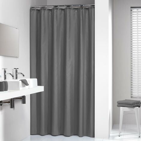 SEALSKIN Madeira Tenda da Doccia, Poliestere, Grigio, 180x200 cm