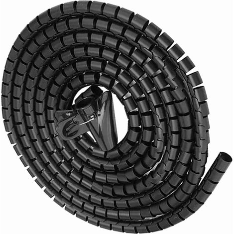 Flexible Spiral Tube Cable Organizer for Wire Management and
