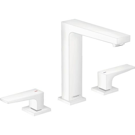 hansgrohe Metropol 3-Loch Waschtischarmatur 160, Hebelgriffe, (1/3)