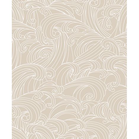 Papier peint vagues japonaises (1/3)