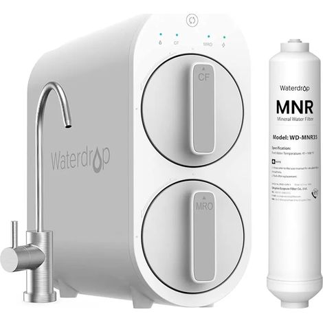 Waterdrop Système d’osmose inverse WD-G2-W avec 1 filtre à eau WD-MNR35 (1/4)