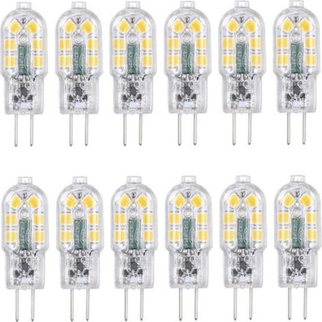 Ampoules LED Tomshine G4, paquet de 12, lumière blanche chaude [JUN]-AquaForge (1/5)